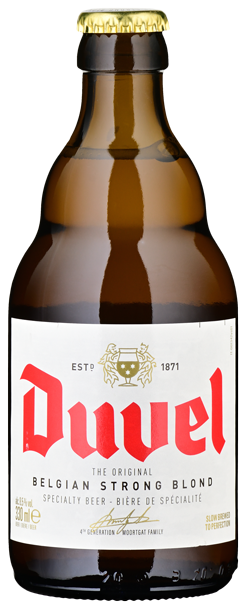 Duvel Blonde sur Lie